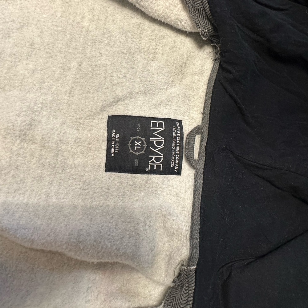 Empyre Gray Hooded Shirt Jacket - Picture 5 of 9